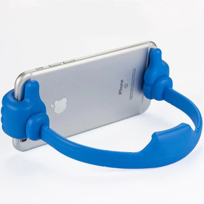 Thumbs up phone holder