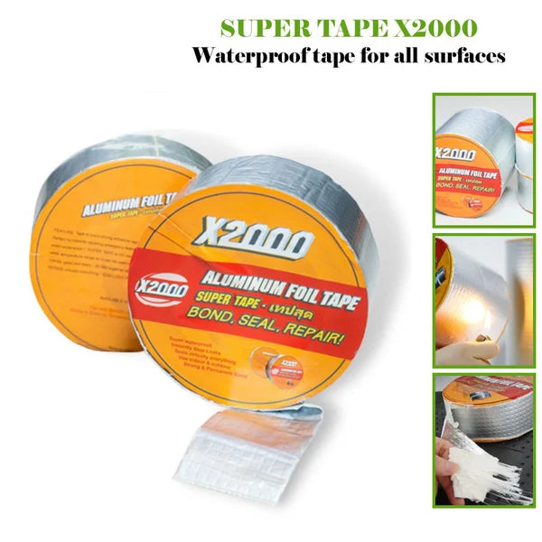 Rubber Foil Tape - Waterproof